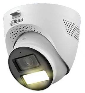 Изображение товара Видеокамера Dahua DH-HAC-HDW1500TQP-IL-T-0280B уличная купольная 5 Мп с ИК подсветкой