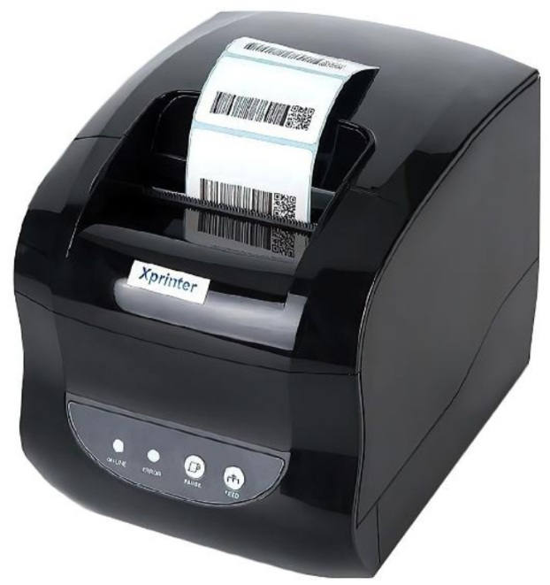 

Термопринтер этикеток Xprinter XP-365B 127 мм/с, 203 DPI, 4 МБ SDRAM, 4 МБ Flash, XP-365B