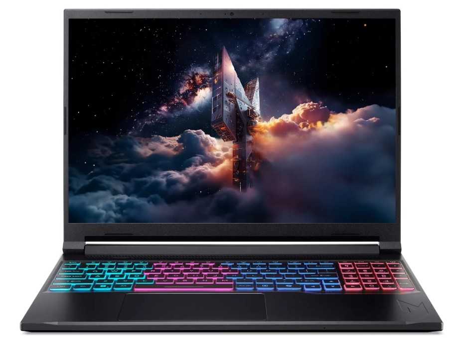 

Ноутбук Acer Nitro V 16S ANV16S-71-7771 NH.U24AA.003 Core 7-240H/16GB/1TB SSD/RTX5060 8GB/15.6" WUXGA/180Hz/Win11(SL English)/Black, Nitro V 16S ANV16S-71-7771
