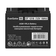 фото Батарея аккумуляторная Exegate DT 1218