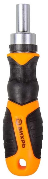 Изображение товара Отвертка Вихрь 73/6/2/16 с трещоточным механизмом и 6 сменными битами