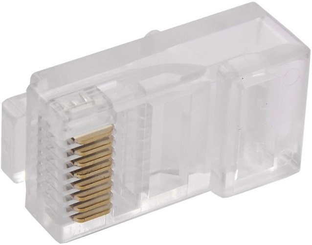 

Коннектор ITK CS3-1C5EU RJ-45 UTP для кабеля кат.5Е, CS3-1C5EU