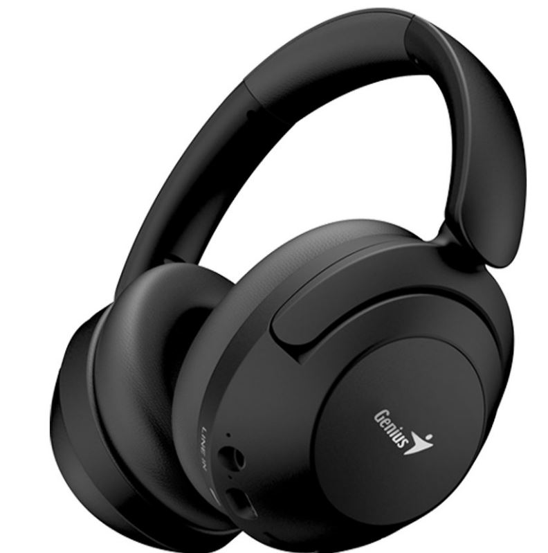 

Наушники беспроводные с микрофоном Genius HS-810BT 31710029400 bluetooth, 3.5мм, Type-C, черный, HS-810BT