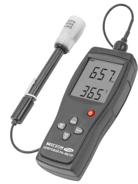 Изображение товара pH-метр МЕГЕОН 17210 точный прибор для измерения кислотности