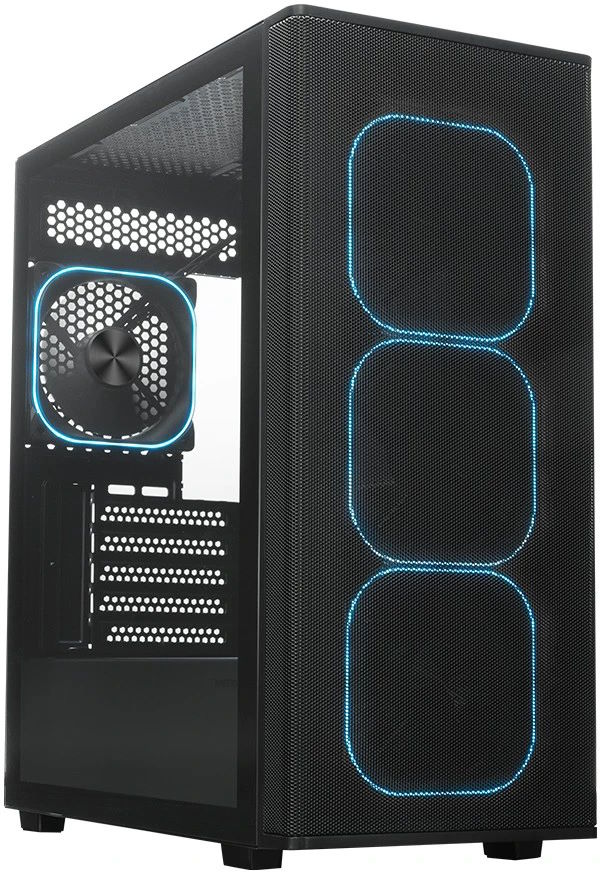 

Корпус mATX Xastra A300M 4ARGB-C6 черный, без БП, USB 3.0, 2*USB 2.0, A300M 4ARGB-C6