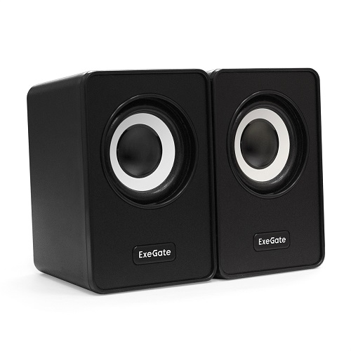 

Акустическая система 2.0 Exegate Disco 120 EX287054RUS USB, 2х3Вт (6Вт RMS), 100-20000Гц, черный, Color Box, Disco 120