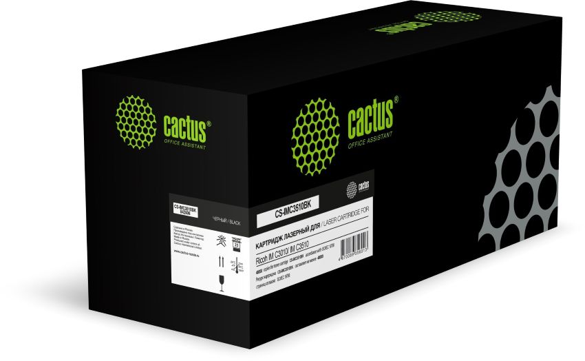 

Картридж Cactus CS-IMC3510BK лазерный черный (40000стр.) для Ricoh IM C3010/ IM C3510, CS-IMC3510BK
