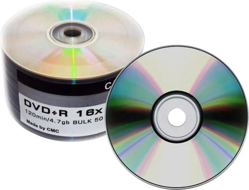 Диск DVD+R CMC CMCDVDPRB50 4,7 GB 16x Bulk/50 (141199)