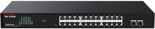 

Коммутатор управляемый IP-Com G2226F 24x1 Гбит/с, SFP 2x1 Гбит/с, G2226F