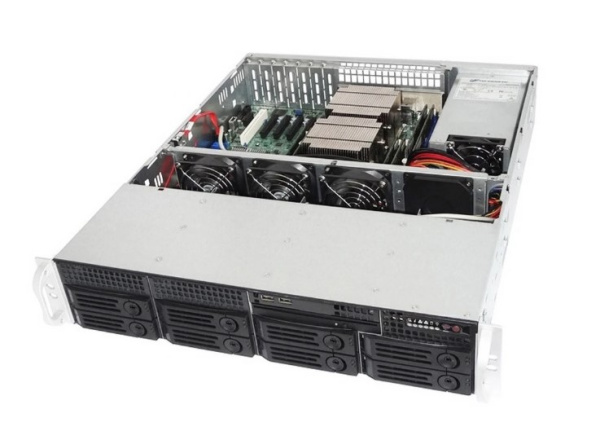 Изображение товара Корпус серверный Ablecom CS-R25-37P 2U для сервера и оборудования