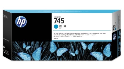 

Картридж HP 745 F9K03A для DesignJet, 300мл, голубой, 745