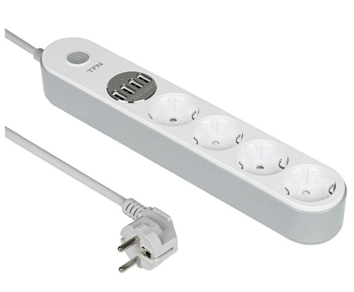 

Сетевой фильтр TFN TFN-POWER6WH POWER 6 white, TFN-POWER6WH