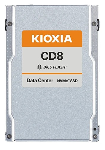 Изображение товара Накопитель SSD Toshiba KIOXIA CD8-V 800 ГБ U.3 NVMe для сервера