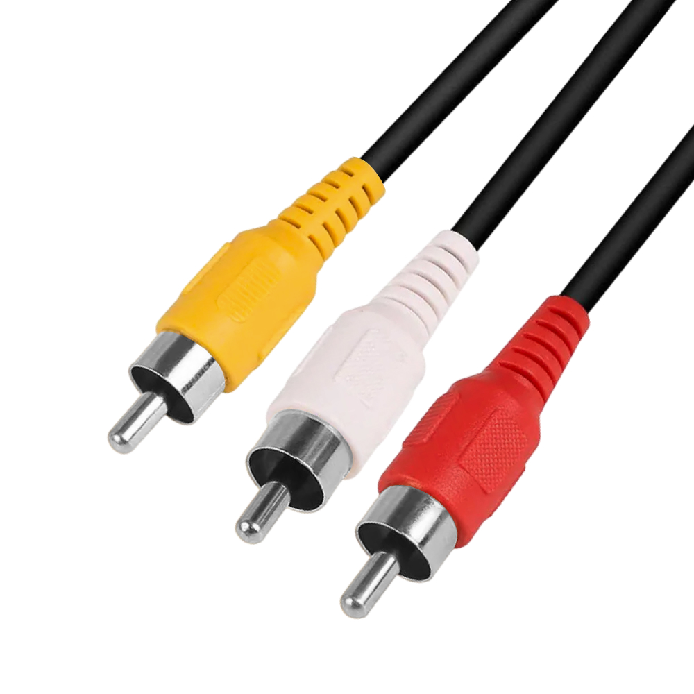 

Кабель аудио 5bites AC3R-010M 3*RCA/M-M/STEREO/1M, AC3R-010M