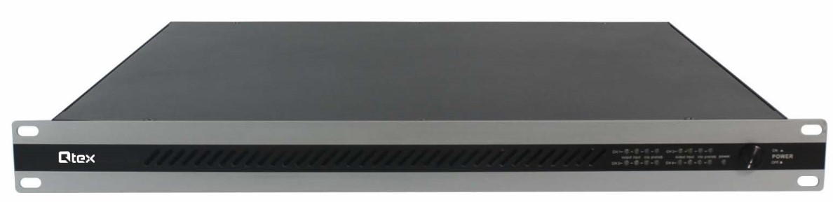 

Усилитель мощности Qtex QAA PD4500V2 класса D, 4x500 Вт – 100 В, 4х350 Вт – 4/ 8 Ом, QAA PD4500V2