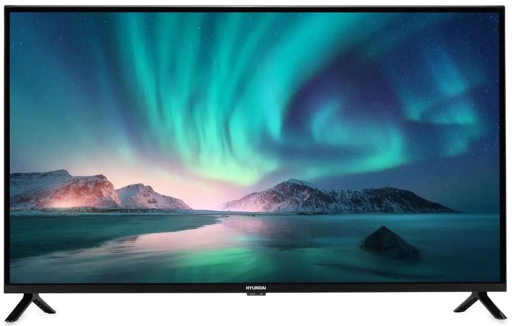 

Телевизор Hyundai H-LED40BS5002 LED 40" Android TV Frameless черный FULL HD 60Hz DVB-T2 DVB-C DVB-S DVB-S2 USB WiFi Smart TV, H-LED40BS5002