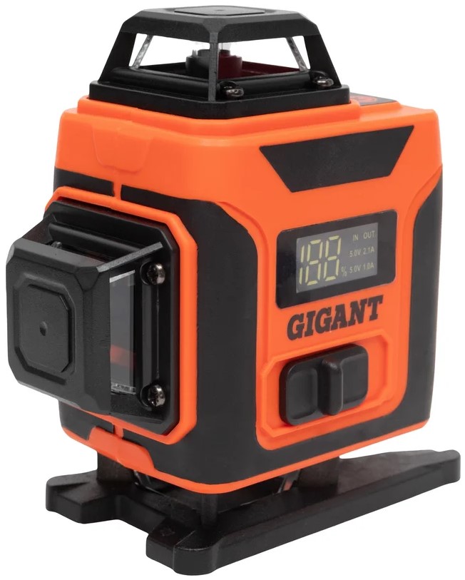 

Уровень лазерный Gigant GBLL-6 профессиональный 4D 16 линий + телескопическая штанга 3.6 м + штатив 1.5 м, GBLL-6