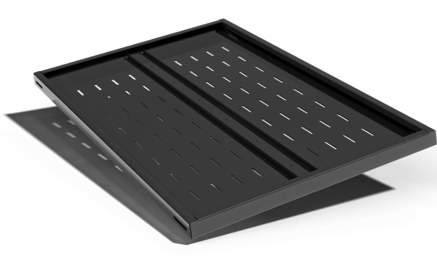 

Полка SYSMATRIX SH 1202.900 19" усиленная аккумуляторная глубиной 1000 мм для шкафов глубиной 1200 мм, цвет черный (RAL 9004), SH 1202.900