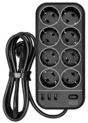 фото Сетевой фильтр Powercom SP-08 USB03AB 1.8M