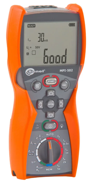 Изображение товара Многофункциональный измеритель Sonel MPI-502 для проверки электробезопасности