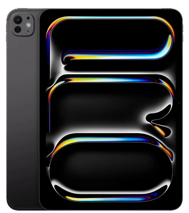 

Планшет 11" Apple iPad Pro (2024) Wi-Fi + Cellular 512GB (7th Gen) with Standard glass Space Black (MVW33ZP/A), iPad Pro (2024) Wi-Fi + Cellular 512GB