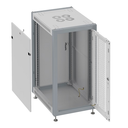 

Шкаф напольный 19", 22U SYSMATRIX SL 6022.732 600x1000x1100mm (ШхГхВ) передняя дверь перфорированная, задняя дверь сплошная металлическая, поворотная, SL 6022.732