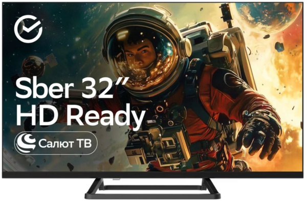 Изображение товара Sber SDX-32H3114 - умный 32'' HDTV с Салют ТВ