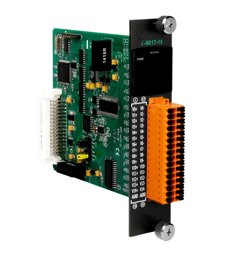 

Модуль ICP DAS I-9017-15 CR 14-bit, 100 K sampling rate, 15-channel analog input module (RoHS), I-9017-15 CR