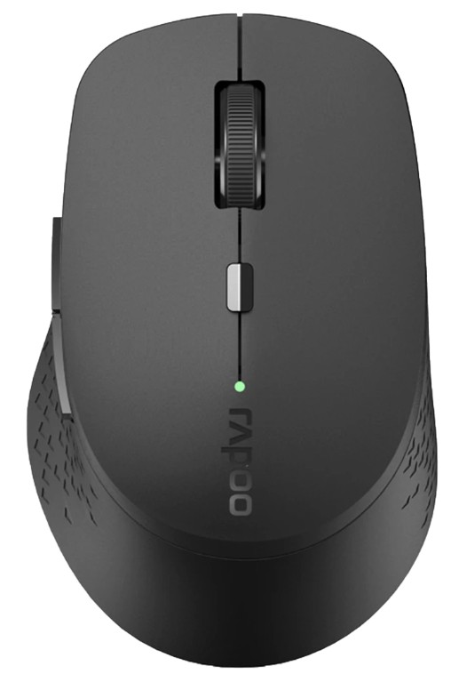 

Мышь Wireless Rapoo M300L-DGRY цвет - темно-серый, M300L-DGRY