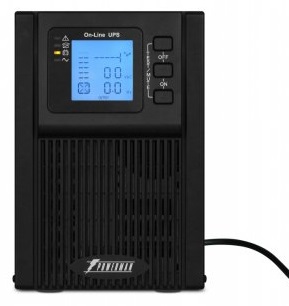 

Источник бесперебойного питания Powerman Online 1000 Plus UPS POWERMAN Online 1000, LCD, dual conversion, 1000VA, 800W, 2 eurosockets with backup powe, Online 1000 Plus