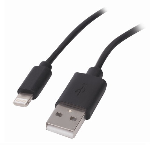

Кабель интерфейсный SONNEN 513116 USB 2.0-Lightning, 1 м, , медь, для передачи данных и зарядки iPhone/iPad, 513116