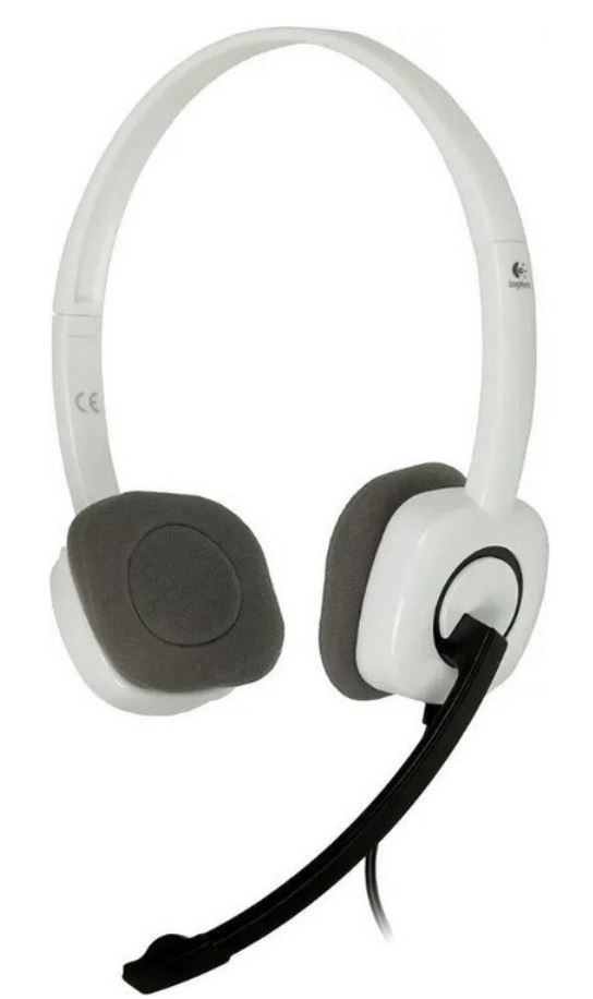 

Гарнитура проводная Logitech H150 белая, 981-000453/981-000350, H150