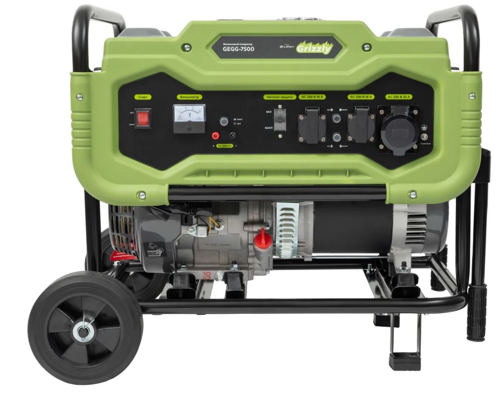 

Генератор бензиновый Grizzly GEGG-7500, GEGG-7500