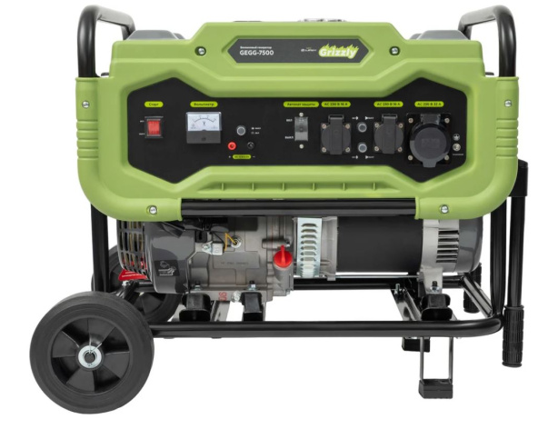Изображение товара Генератор бензиновый Grizzly GEGG-7500
