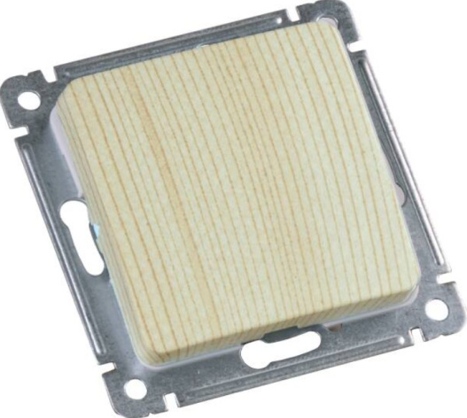 Изображение товара Выключатель одноклавишный HEGEL ВС10-411-02 для бытовой электрики