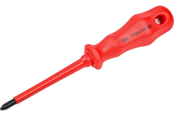 Изображение товара Отвертка IEK A2L3-SC30-K2-PZ-20-100