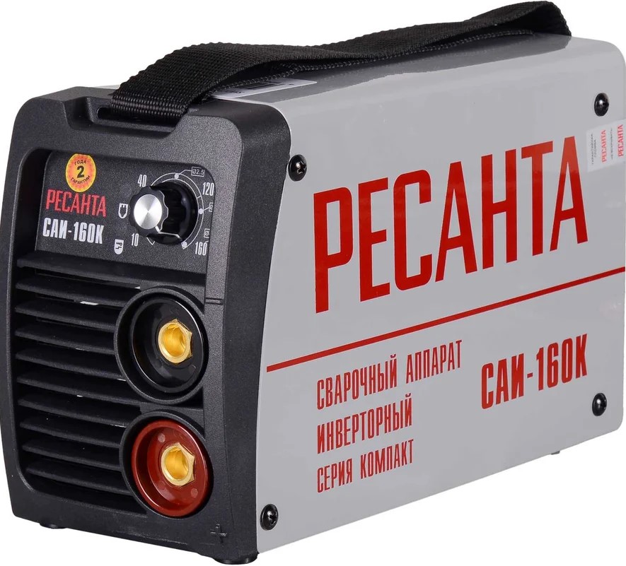 

Сварочный аппарат инверторный Ресанта САИ160К 65/35 (компакт), САИ160К