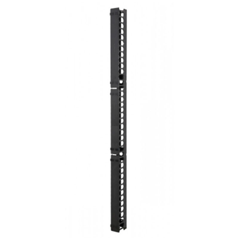 

Кабельный организатор Eurolan 60A-18-48-01-21BL с крышкой, 48U, серия N2000 (2 шт), для шкафов шириной 800 мм, чрн., 60A-18-48-01-21BL