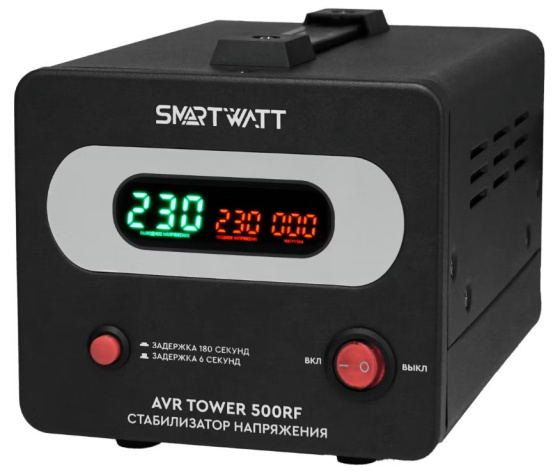 Изображение товара Стабилизатор напряжения SmartWatt AVR TOWER 500RF