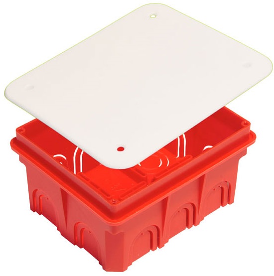 

Коробка распределительная HEGEL КР1102 скрытый монтаж 120х100х60мм, КР1102