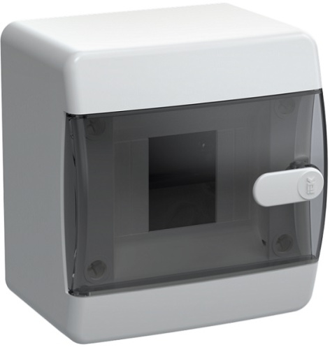 Изображение товара Распределительный щит IEK UIC-KP12-V-04-41-K01 встраиваемый белый