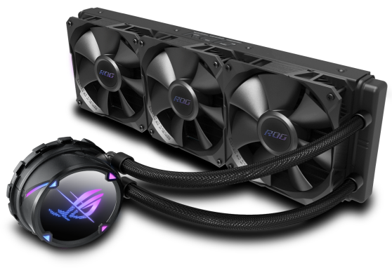 

Система охлаждения жидкостная ASUS ROG STRIX LC II 360 ARGB 90RC00F1-M0UAY4 LGA1700/1200/115x/1366/2011/2011-3/2066/AM5/AM4/TR4 (3*120mm fan, 800-2500, ROG STRIX LC II 360 ARGB