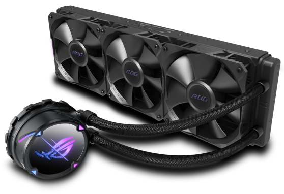 Изображение товара Система охлаждения жидкостная ASUS ROG STRIX LC II 360 ARGB мощная охлаждающая система для ПК