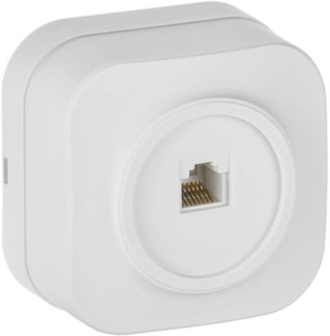 Изображение товара IEK EKH10-K01M розетка RJ-45 (1x) матовая, открытая установка