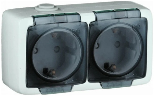 Изображение товара Розетка с заземлением HEGEL РА16-252 надежное электросоединение