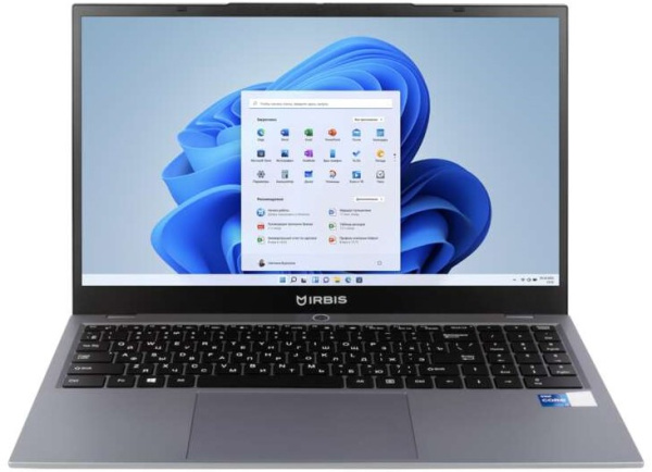 фото Ноутбук  Irbis 15NBP3511 в Челябинске 15.6 ", Core i7, 16 Гб RAM, 512 Гб SSD, Iris Xe Graphics, Серый