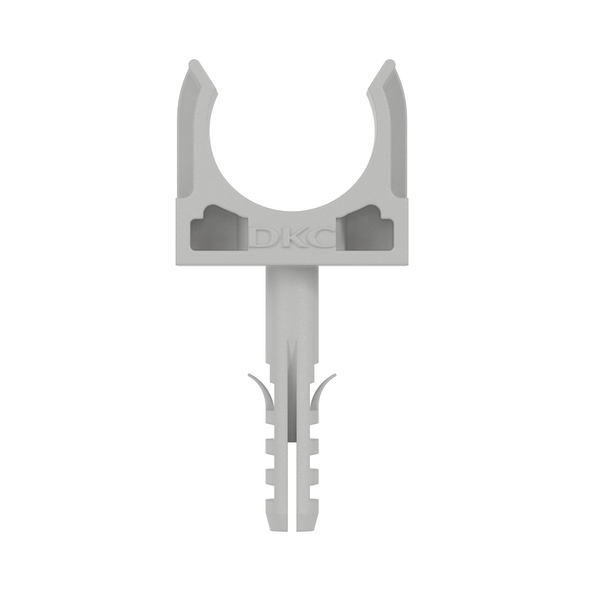 

Держатель DKC 51320 с защелкой и дюбелем, д.20мм, "Express", 51320