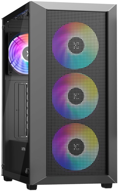 

Корпус ATX Xastra A406 4ARGB без БП, боковая панель из закалённого стекла, USB 3.0, 2*USB 2.0, A406 4ARGB