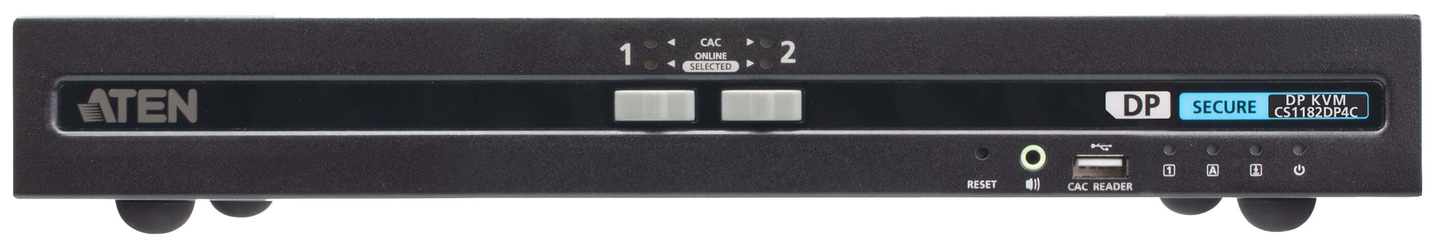 

Переключатель Aten CS1182DP4C-AT-G KVM+Audio+USB 2.0, 1 user USB+DP => 2 cpu USB+DP, без шнуров, 3840x2160 30Hz, настол., исп.стандарт.шнуры, без OSD,, CS1182DP4C-AT-G