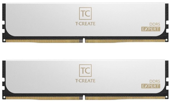 

Модуль памяти DDR5 96GB (2*48GB) Team Group CTCWD596G6400HC32ADC01 T-Create Expert 6400MHz CL32 1.4V, CTCWD596G6400HC32ADC01